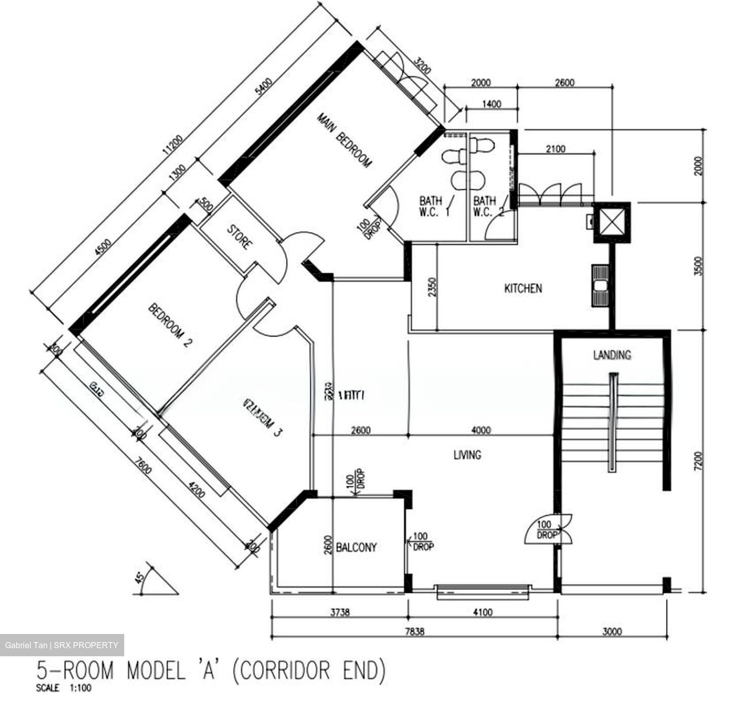 Blk 401 Hong Kah Court (Jurong West), HDB 5 Rooms #575948491
